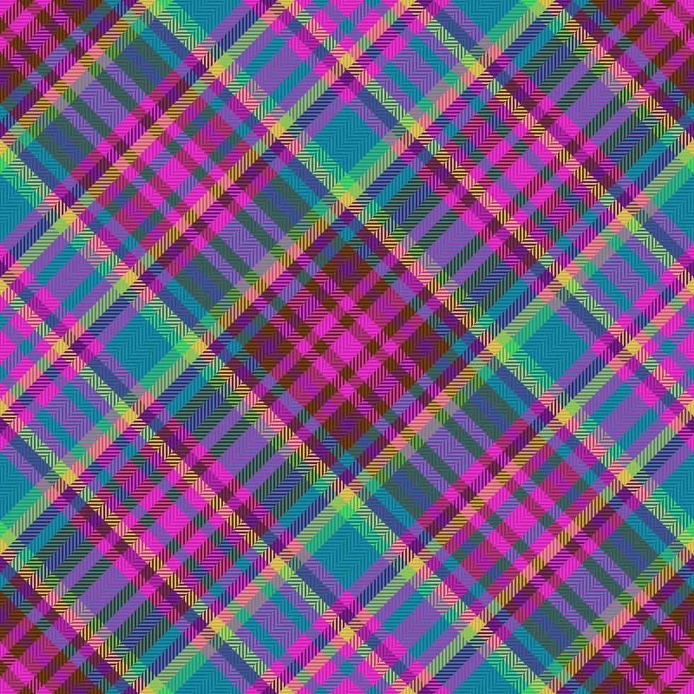 Pattern textile seamless. Plaid vector check. Fabric texture tartan background.