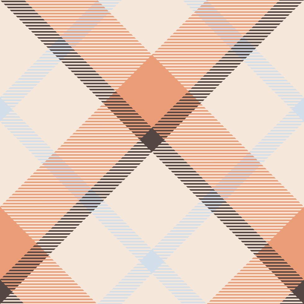 Plaid pattern vector. Check fabric texture. Seamless textile design for clothes, paper print. vector