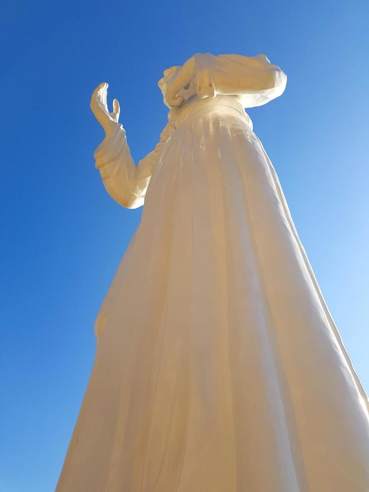 Saint Charbel Statue In Lebanon photo