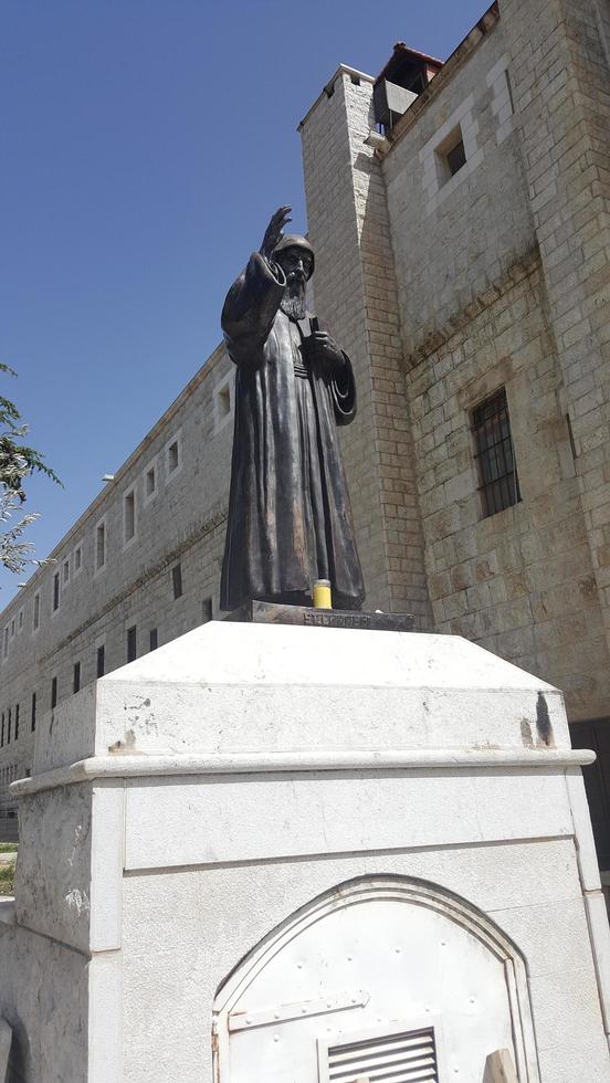 Saint Charbel Statue In Lebanon photo