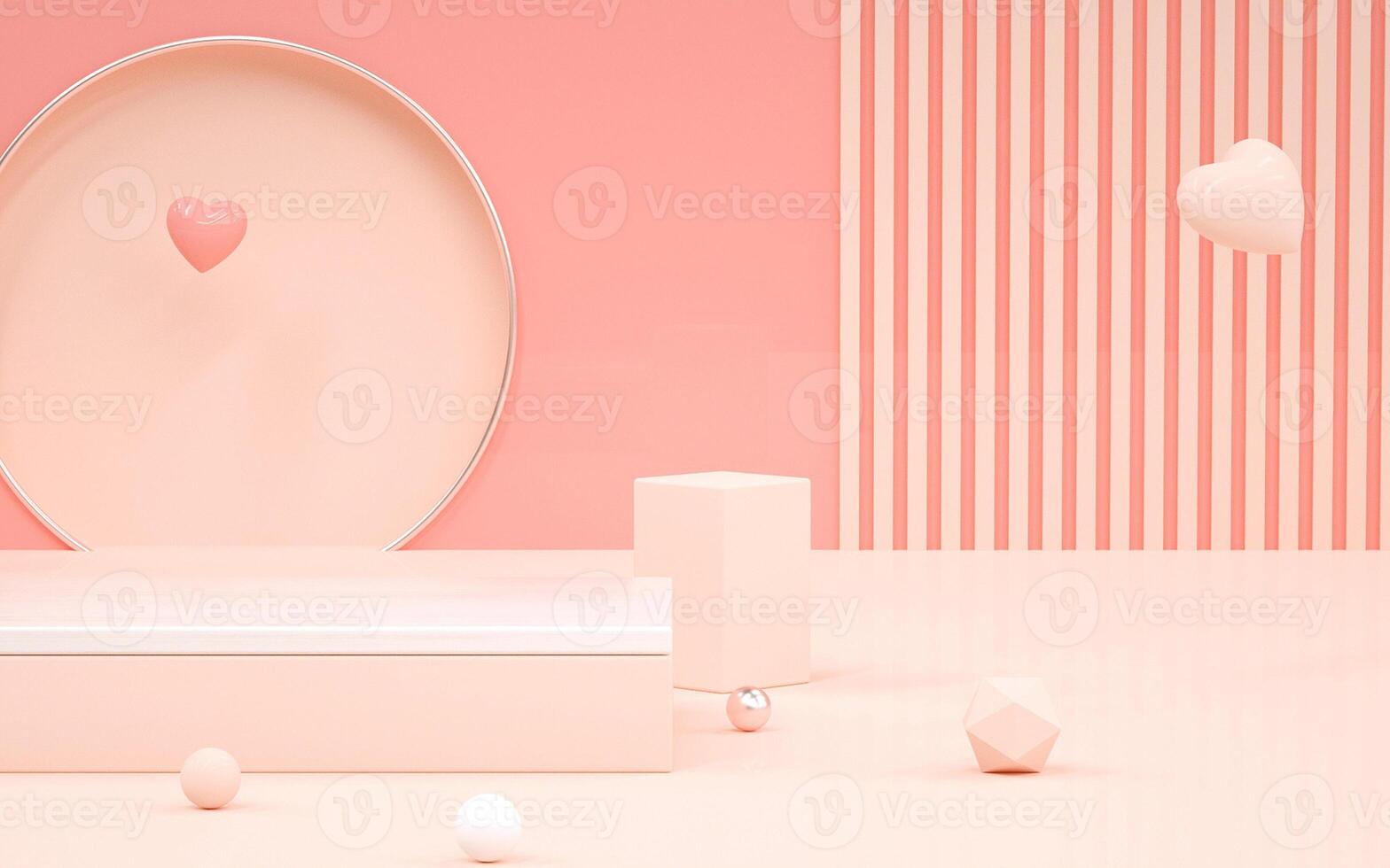 3D pink creative booth background 20828342 Stock Photo at Vecteezy