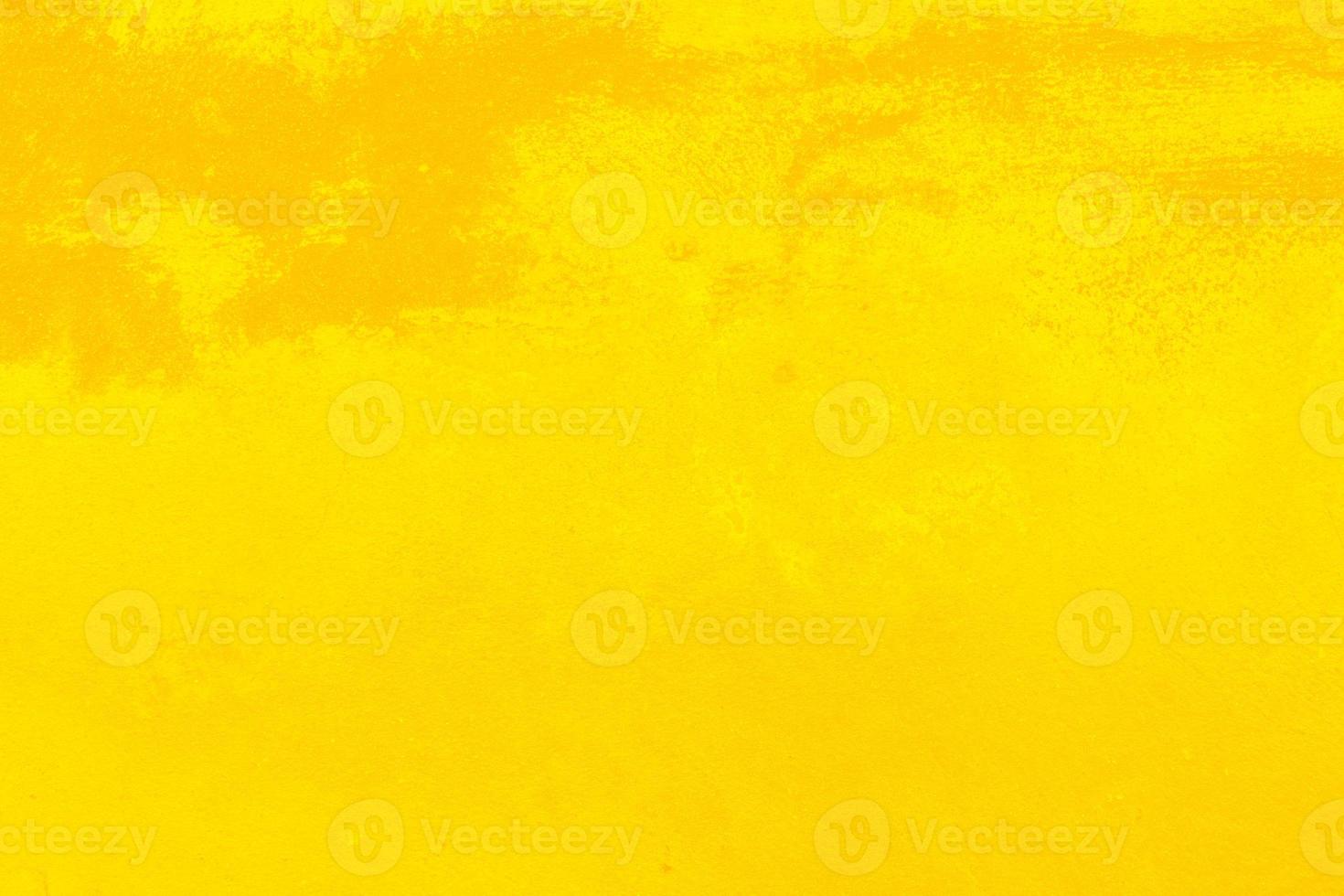 Yellow concrete or cement material in abstract wall background texture. photo