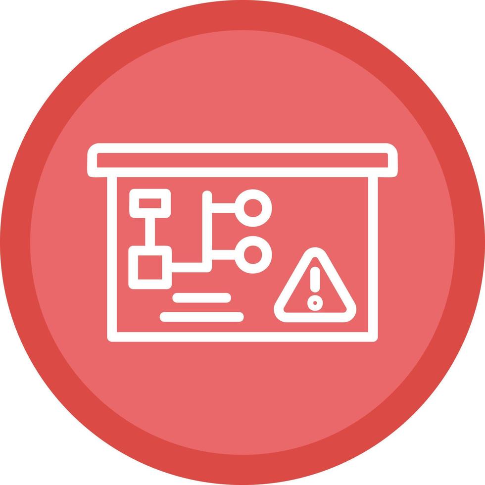 Risk Vector Icon Design