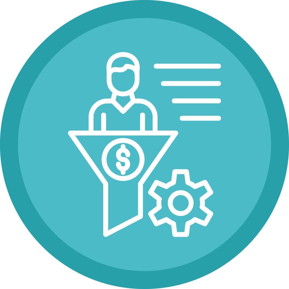 Conversion Rate Vector Icon Design