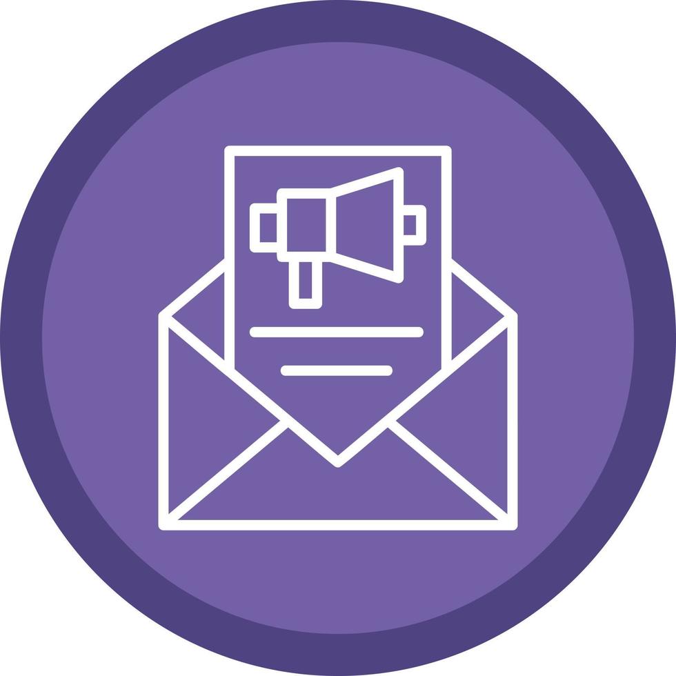 diseño de icono de vector de marketing por correo electrónico