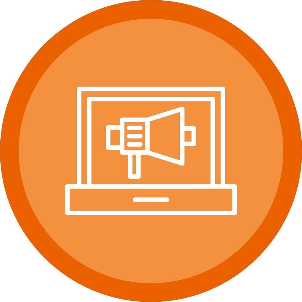 Online Pr Vector Icon Design