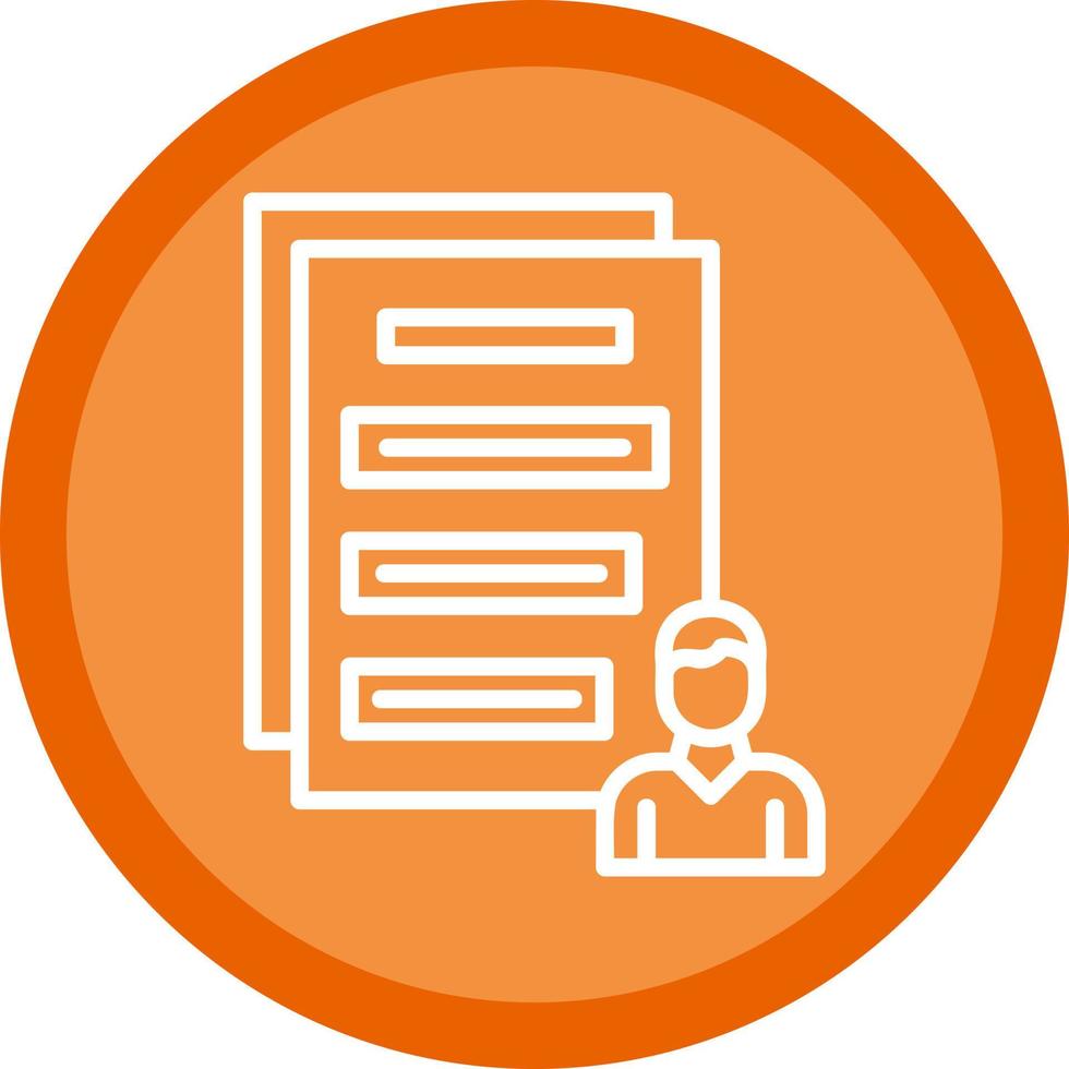 User Scenarios Vector Icon Design