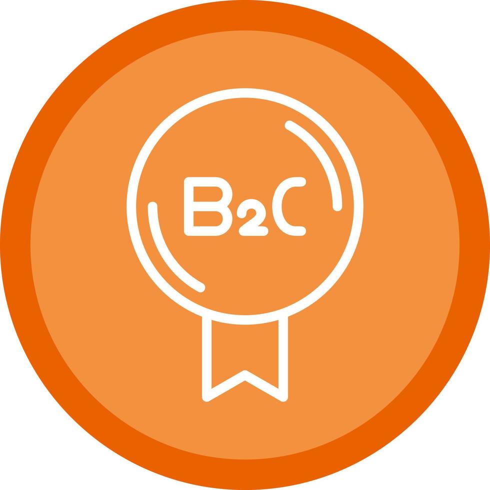 B2C Vector Icon Design