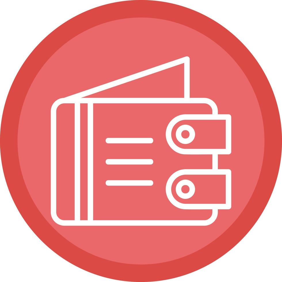 Wallet Vector Icon Design