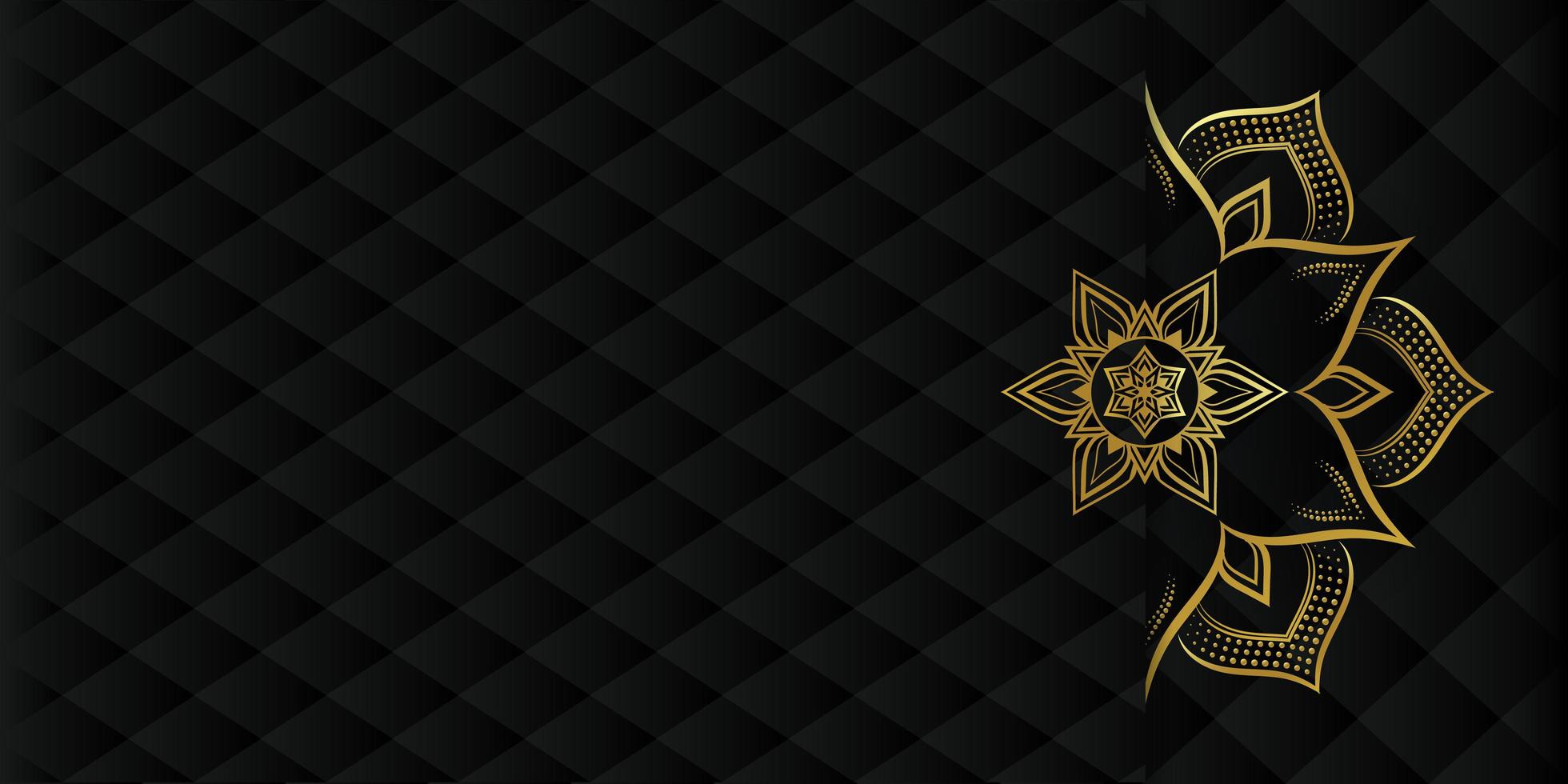 Luxury mandala background with golden arabesque pattern arabic islamic east style.decorative mandala for print, poster, cover, brochure, flyer, banner. photo