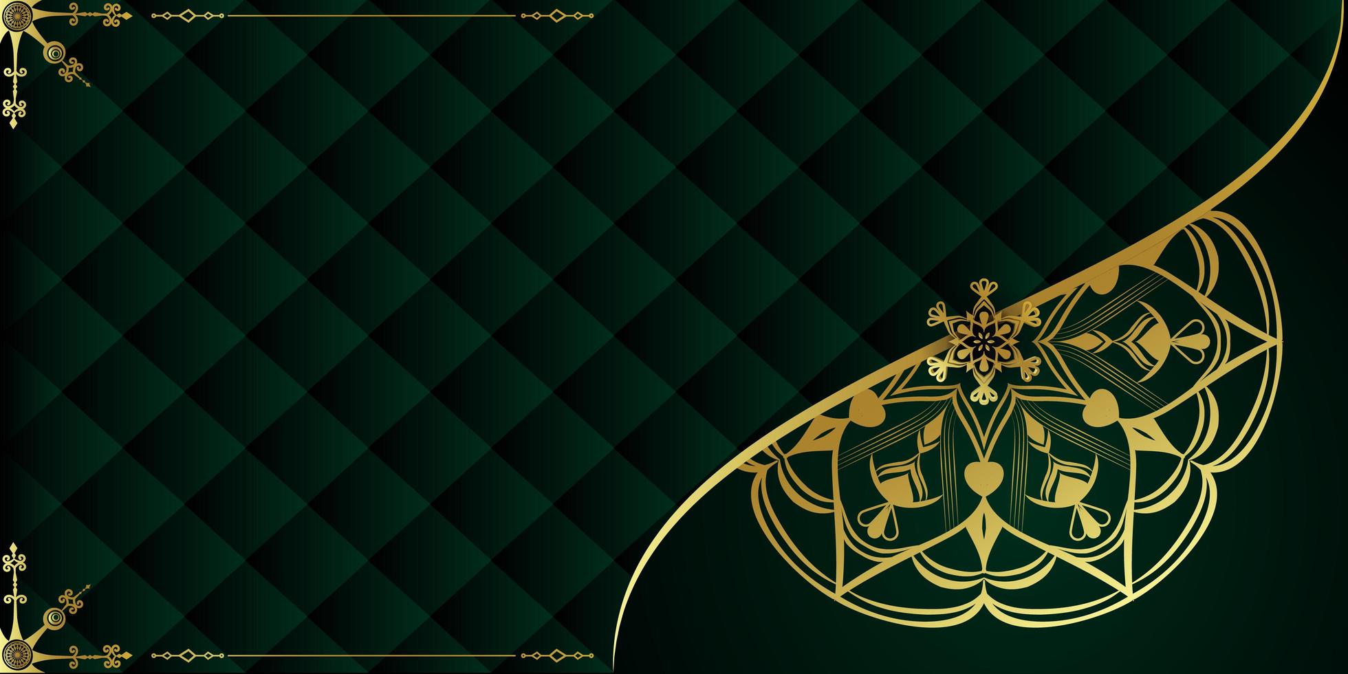 fondo de mandala de lujo con patrón arabesco dorado estilo este islámico árabe.mandala decorativa para impresión, póster, portada, folleto, volante, pancarta. foto