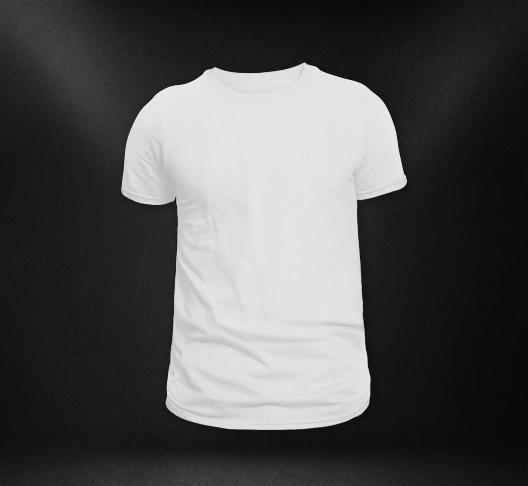 maqueta de camiseta blanca foto