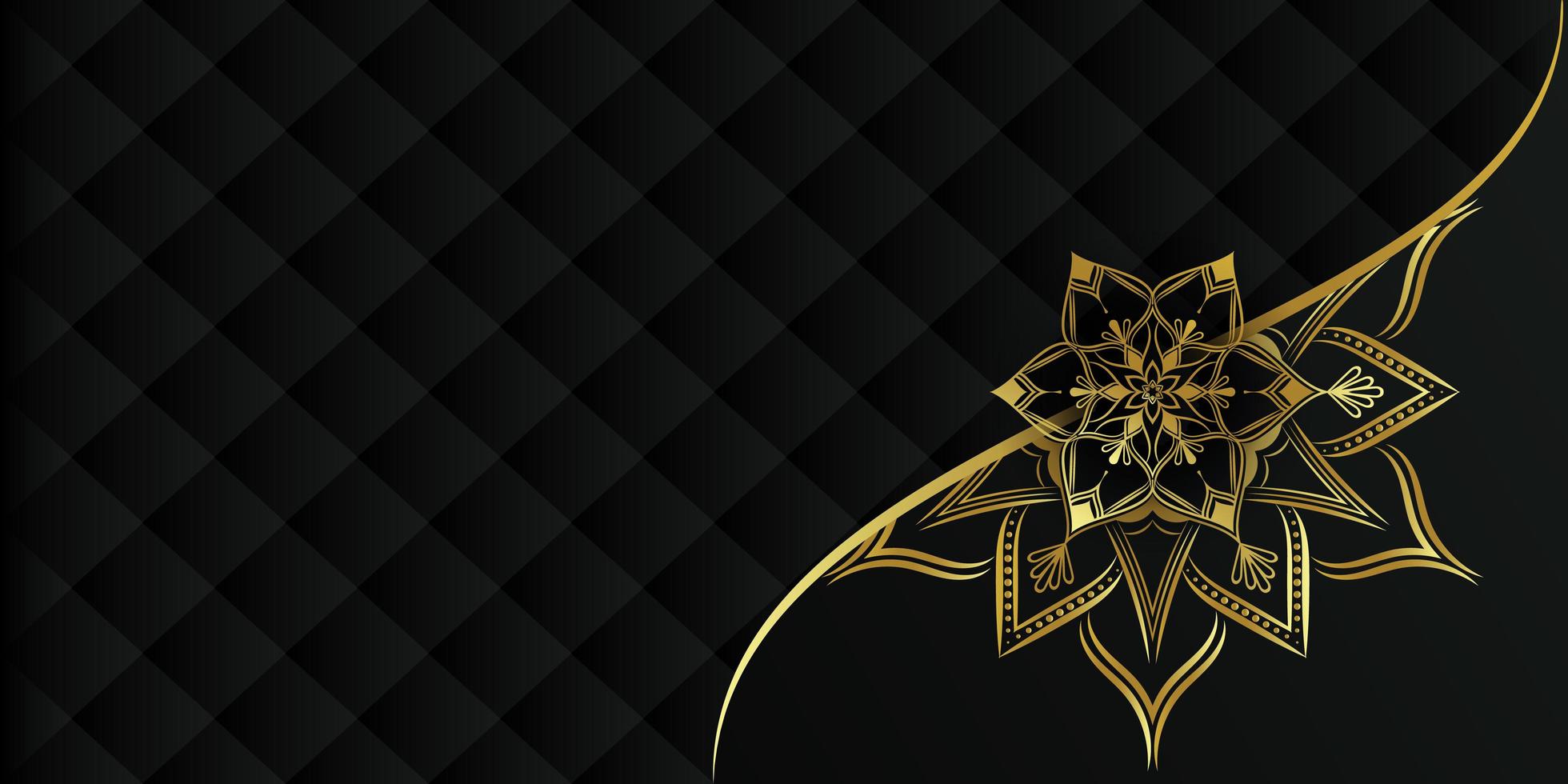 Luxury mandala background with golden arabesque pattern arabic islamic east style.decorative mandala for print, poster, cover, brochure, flyer, banner. photo