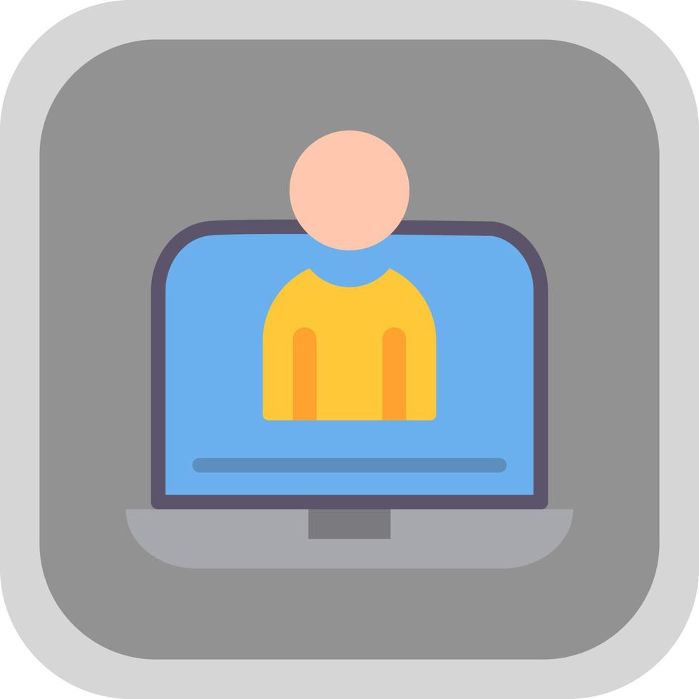 Virtual Assistant Vector Icon Design