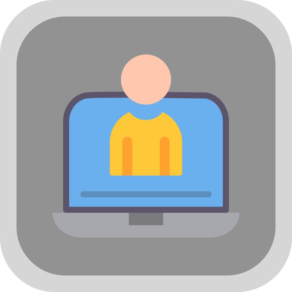 Virtual Assistant Vector Icon Design