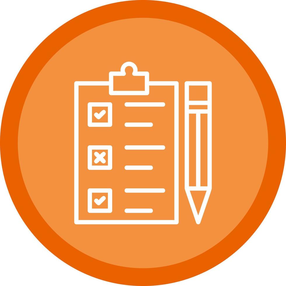 Task List Vector Icon Design