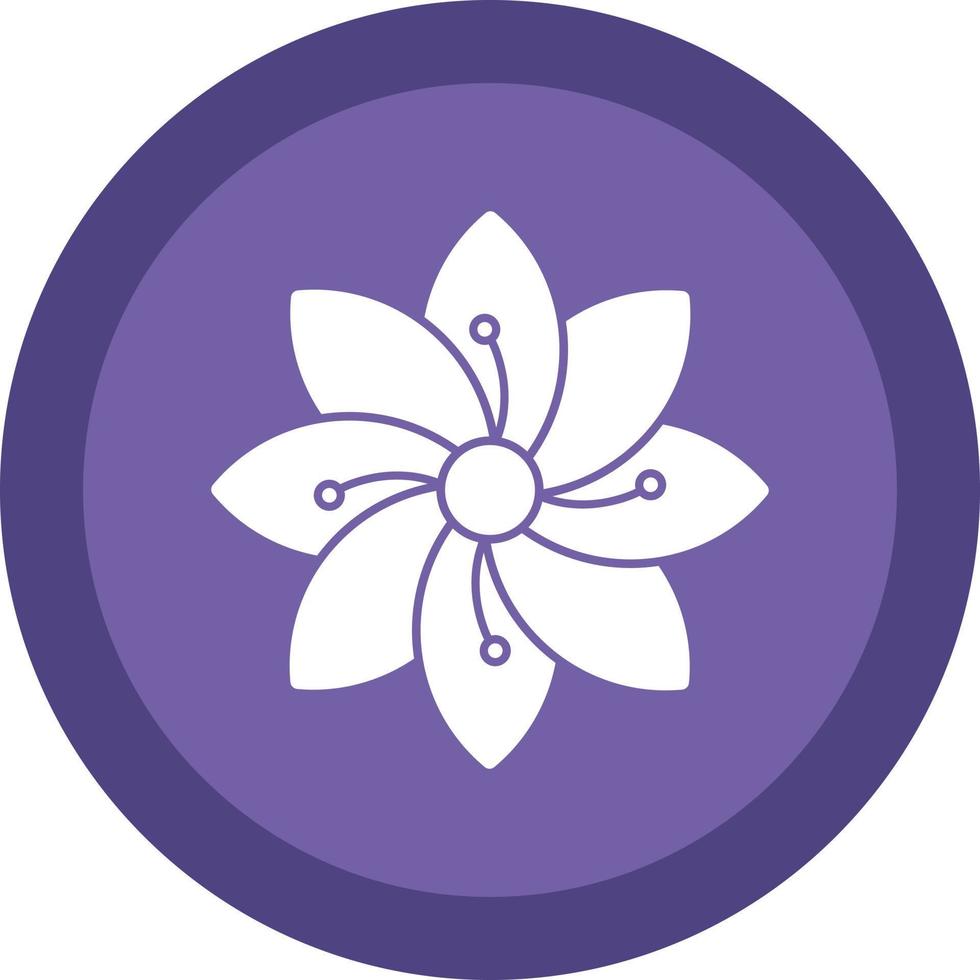 Hydrangea Vector Icon Design