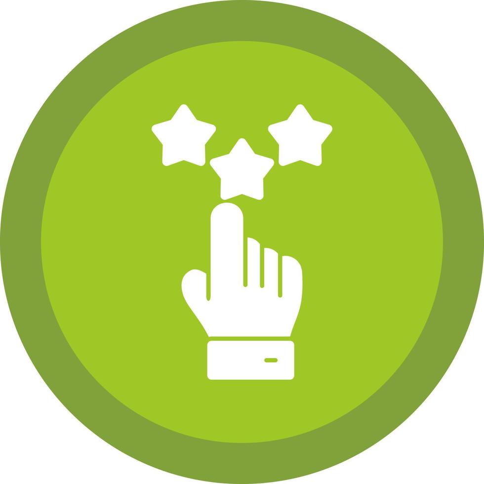 Satisfaction Vector Icon Design
