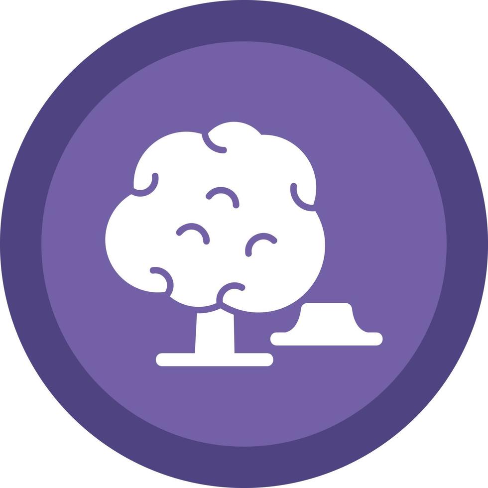 Deforestation Vector Icon Design