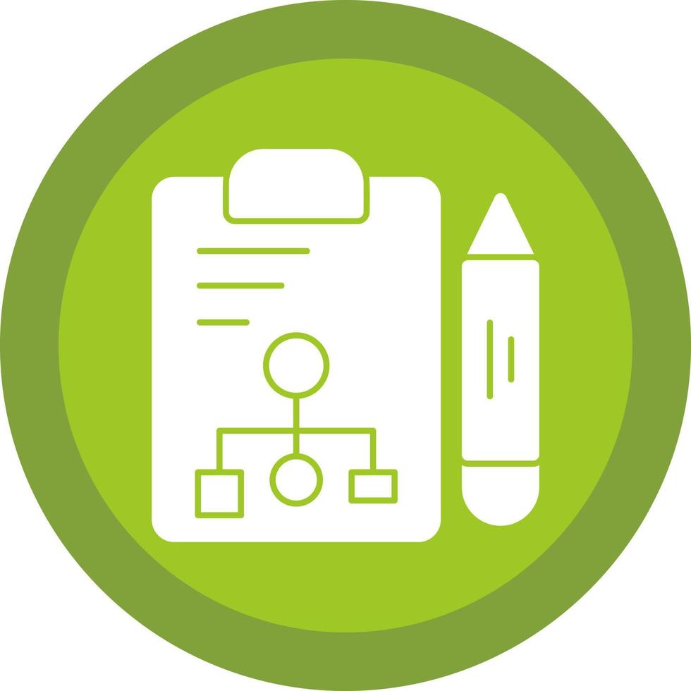 Project Plan Vector Icon Design