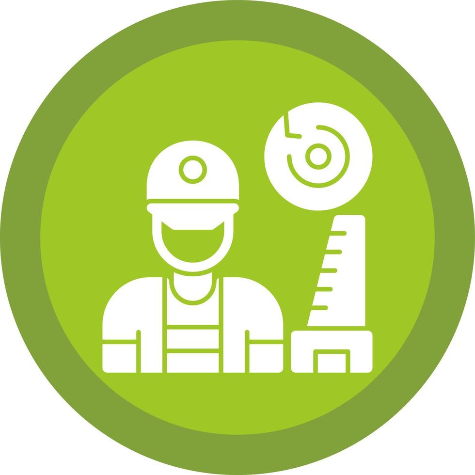 Carpenter Vector Icon Design