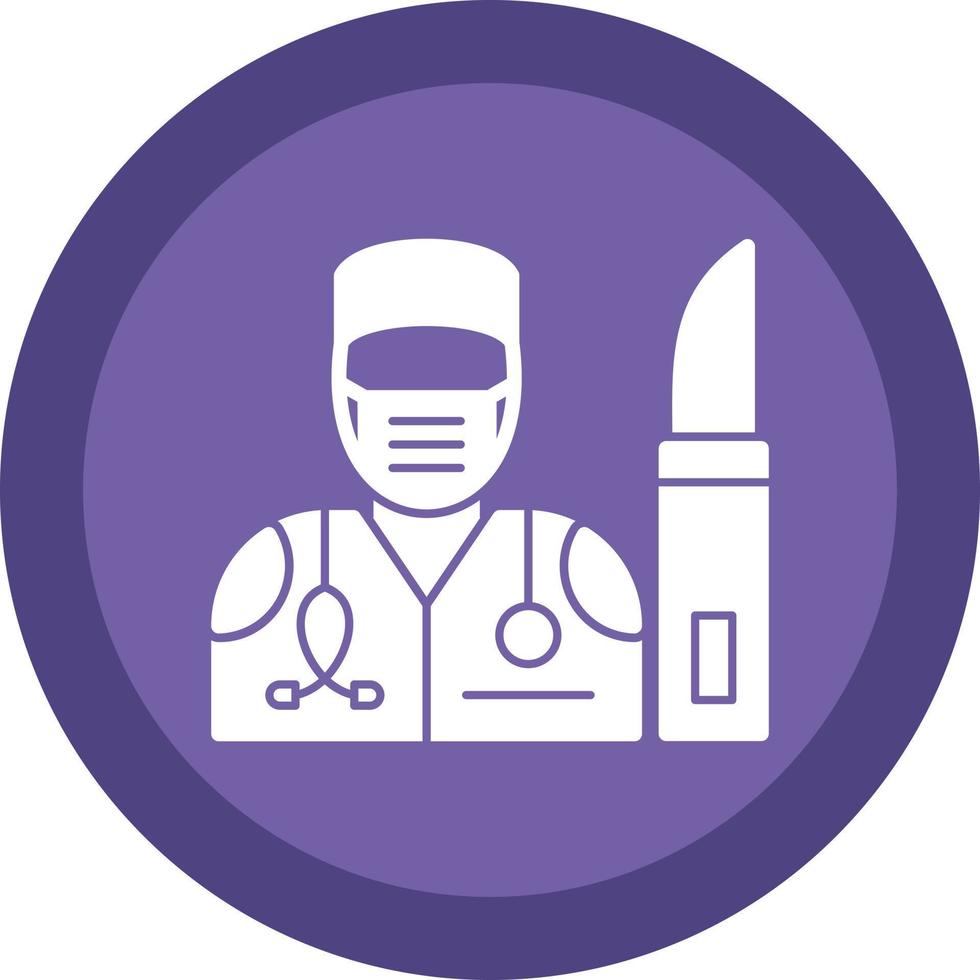 Surgeon Vector Icon Design