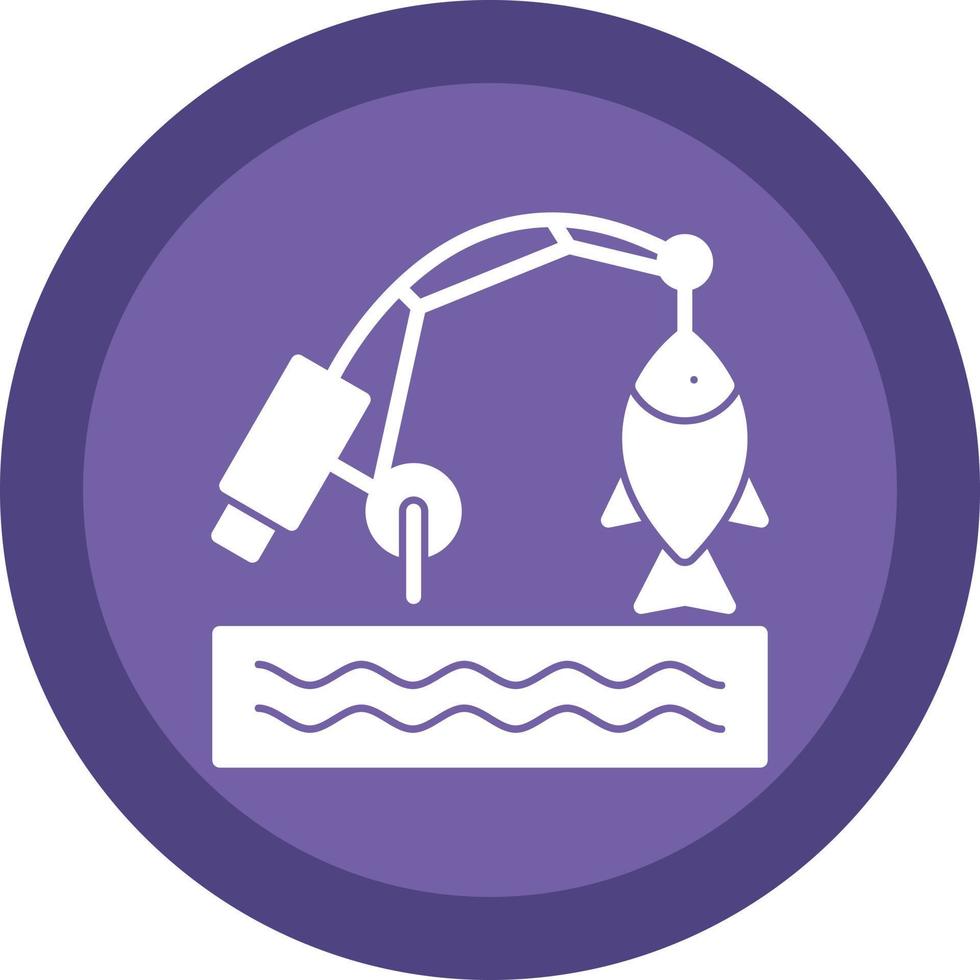 Fishing Vector Icon Design