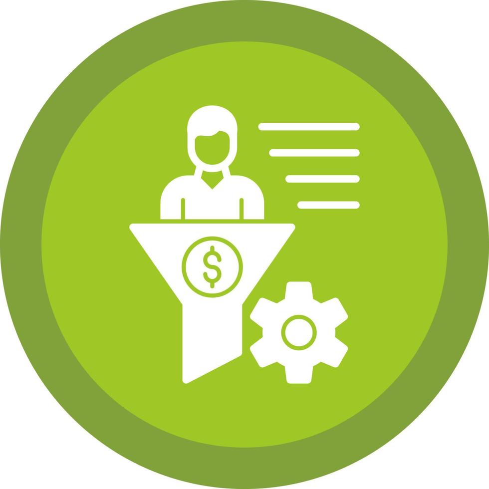 Conversion Rate Vector Icon Design