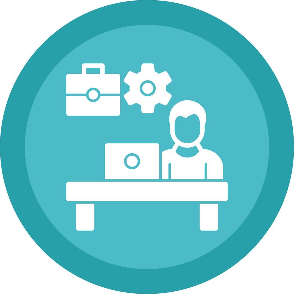 Work Smart Vector Icon Design