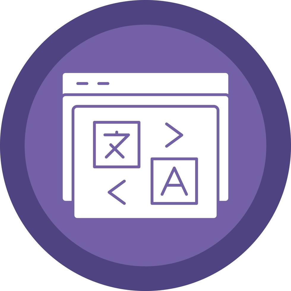 Hreflang Tag Vector Icon Design
