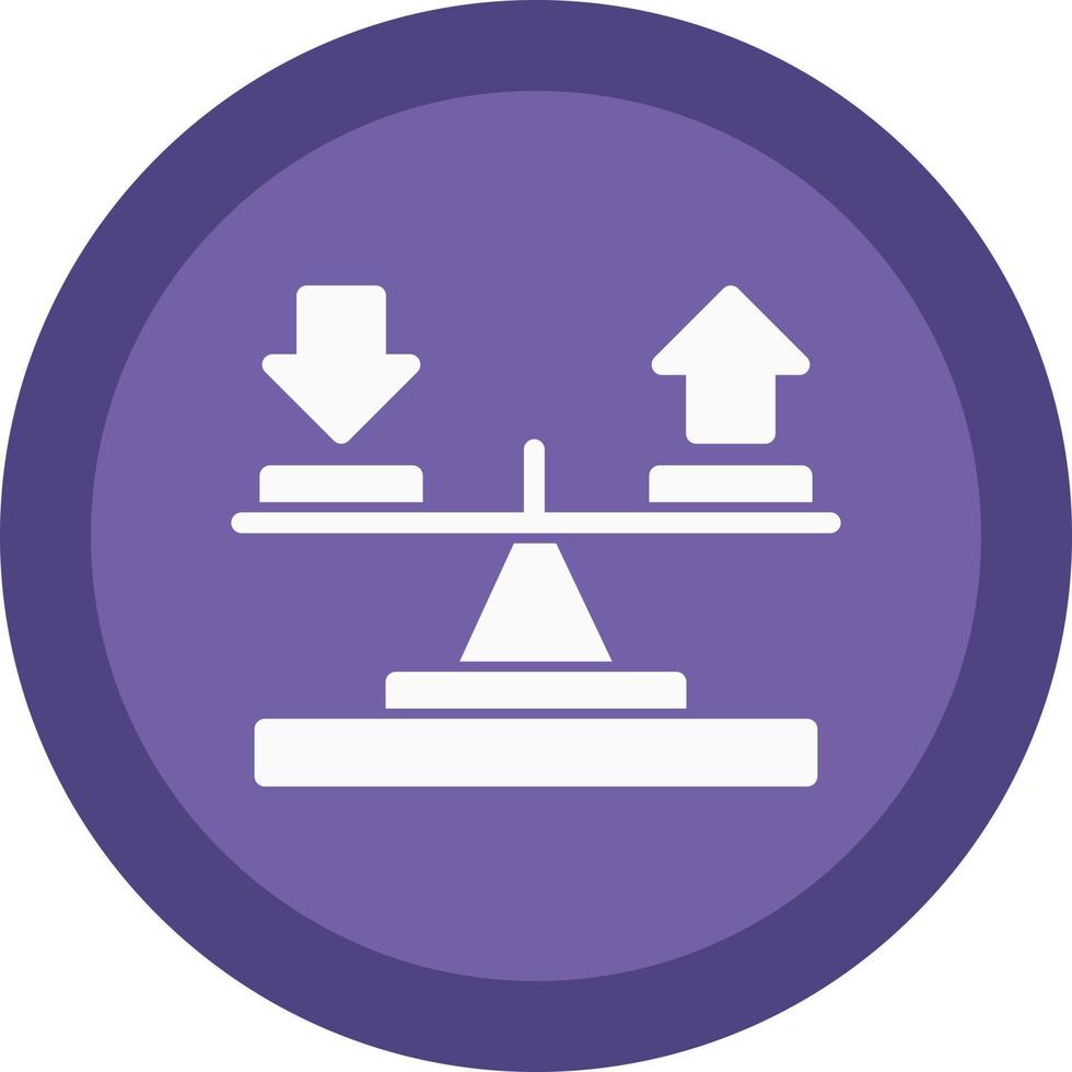 Balance Vector Icon Design