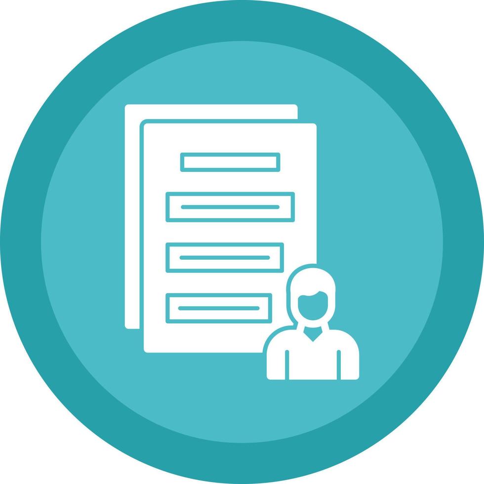 User Scenarios Vector Icon Design