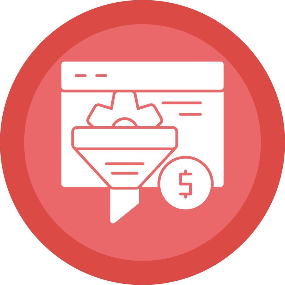 Conversion Rate Vector Icon Design
