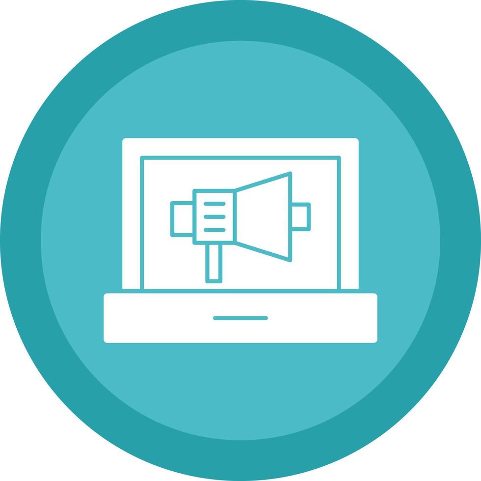 Online Pr Vector Icon Design
