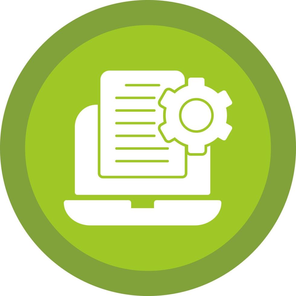 Business Automation Vector Icon Design