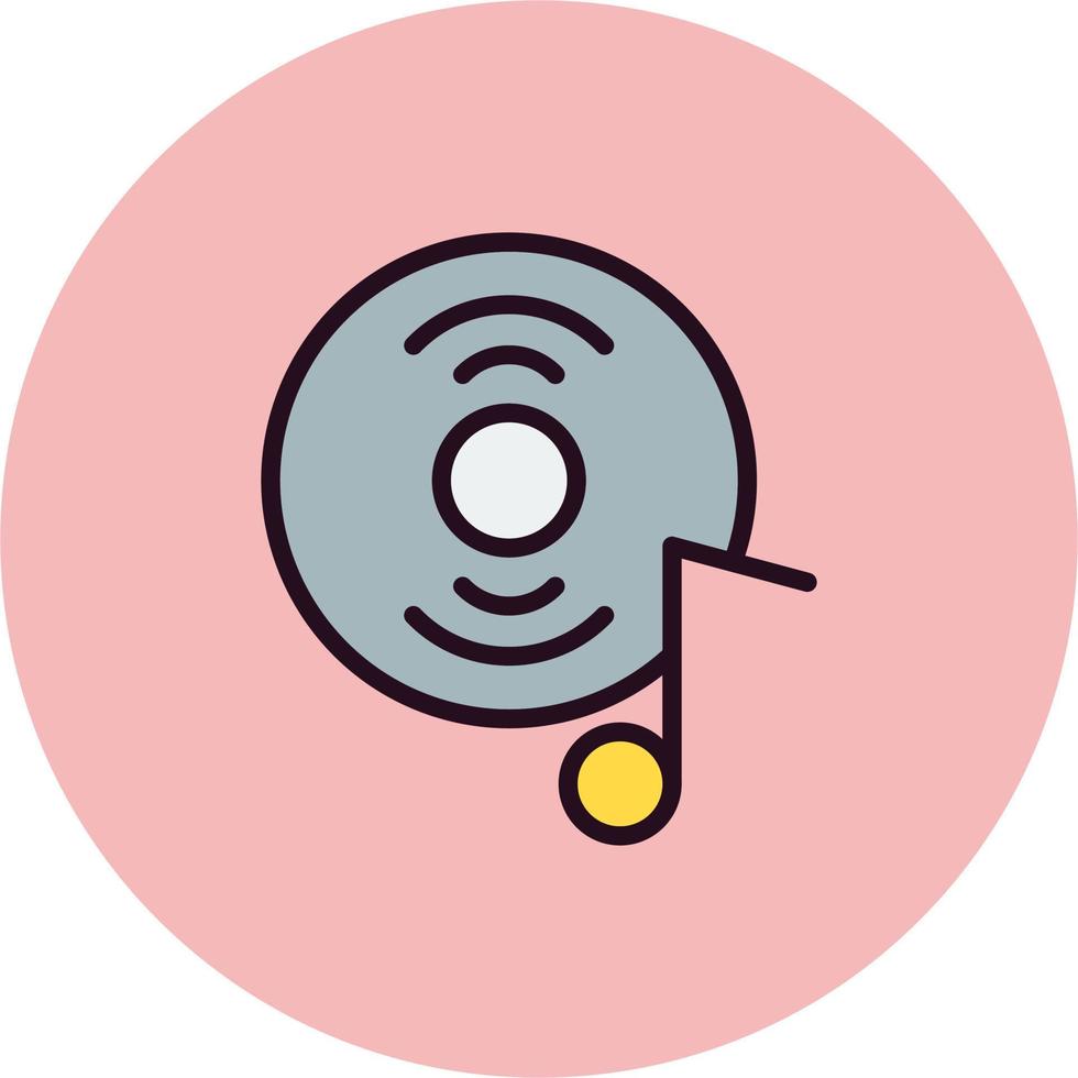 Disc Vector Icon