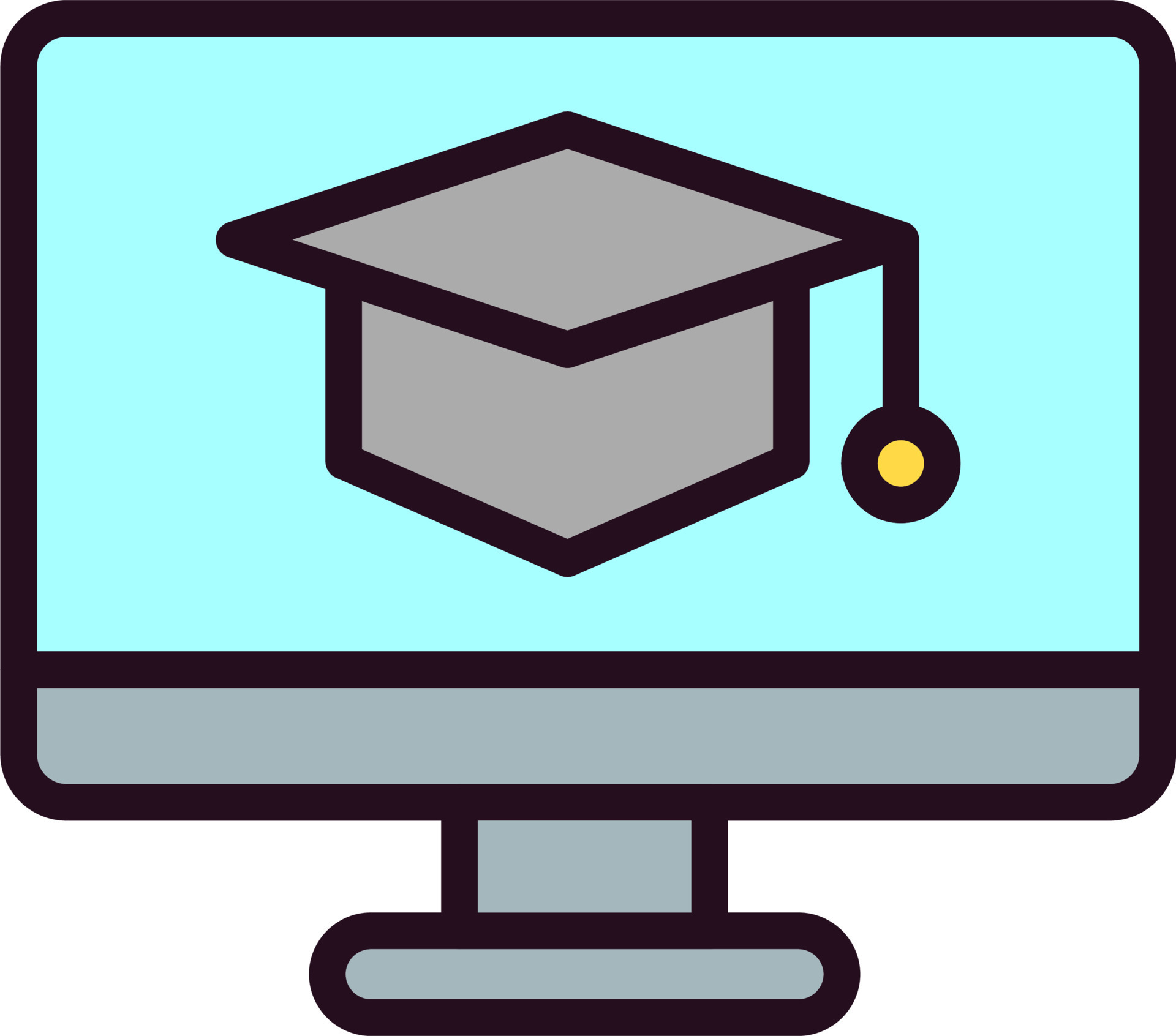 Elearning Vector Icon 20834226 Vector Art At Vecteezy Elearning Vector Icon 20834226 Vector Art At Vecteezy