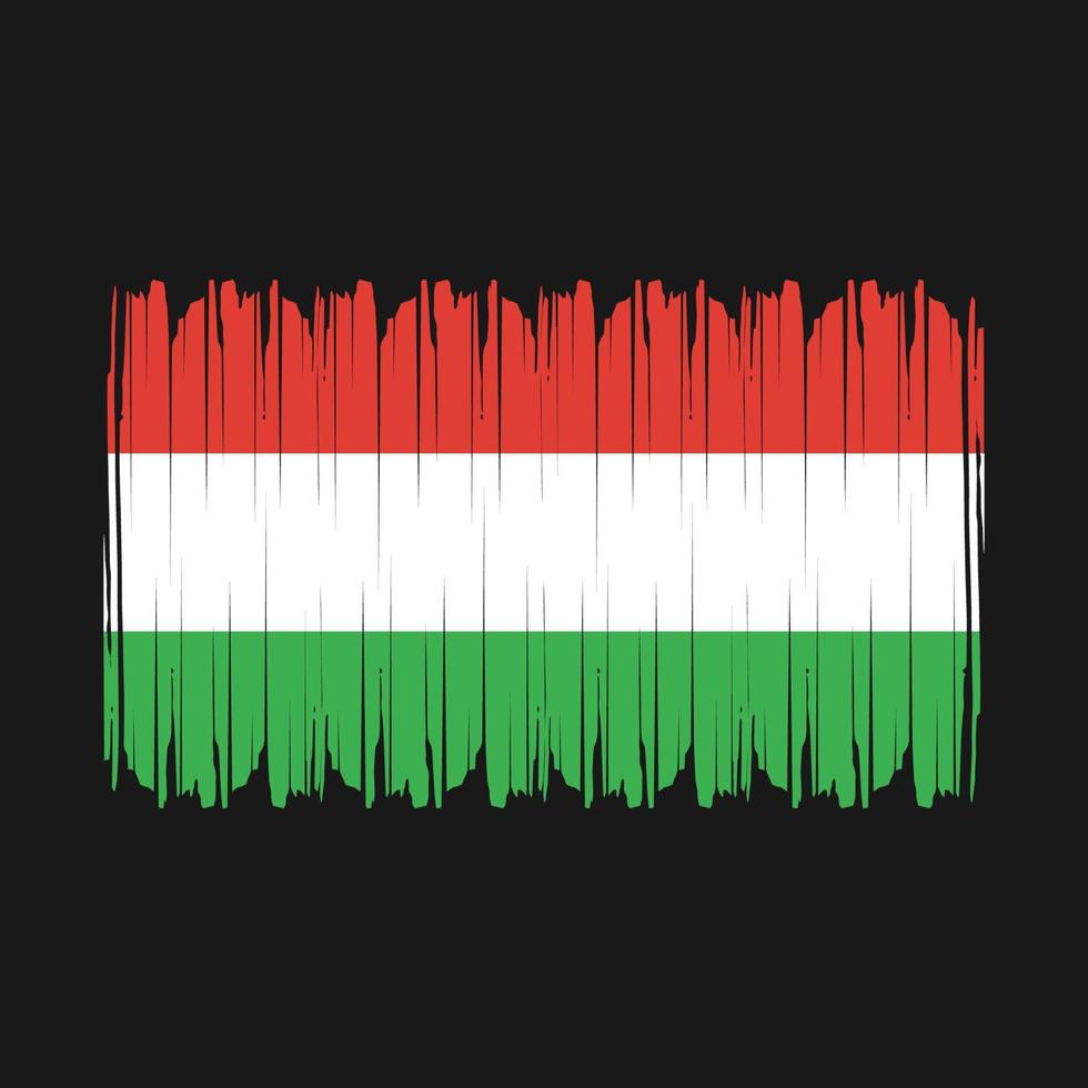 Hungary Flag Vector