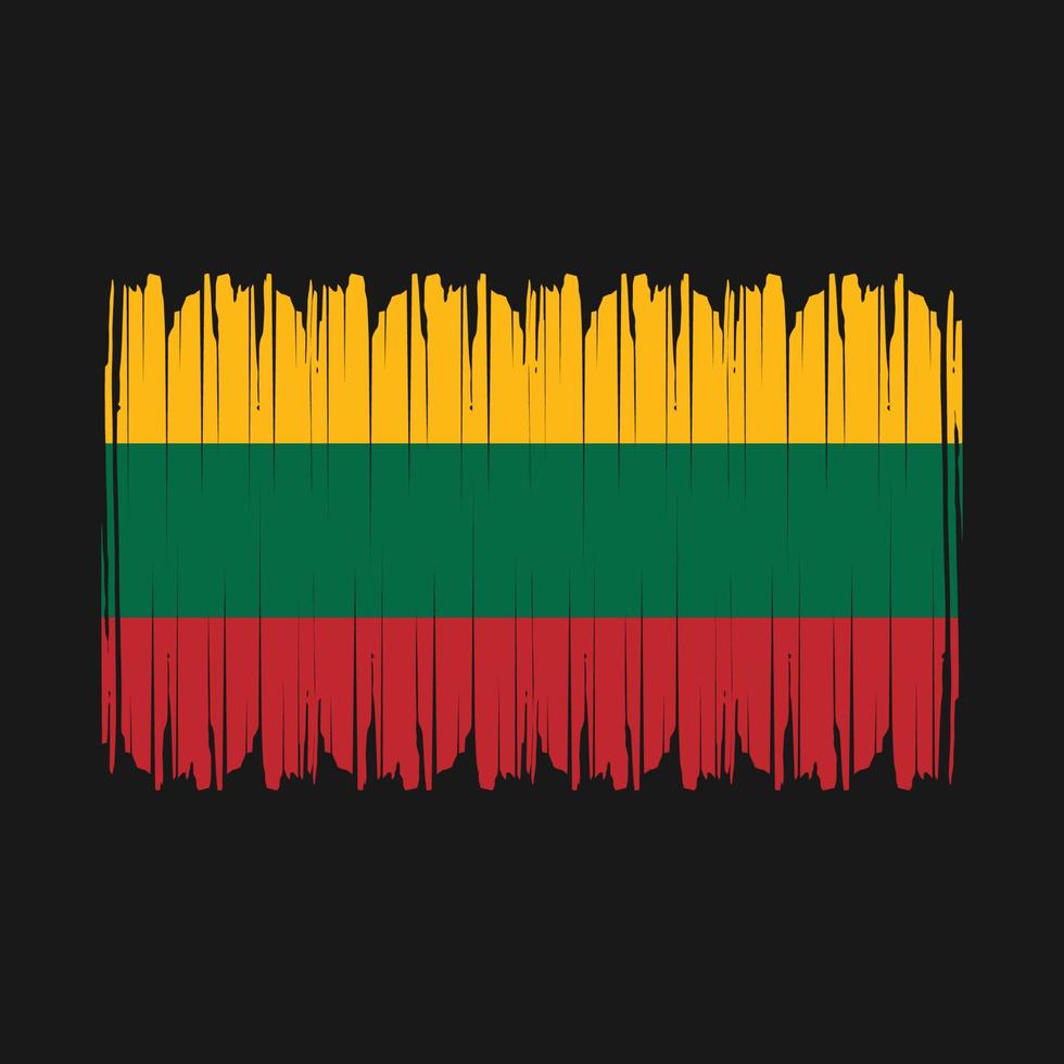 Lithuania Flag Vector