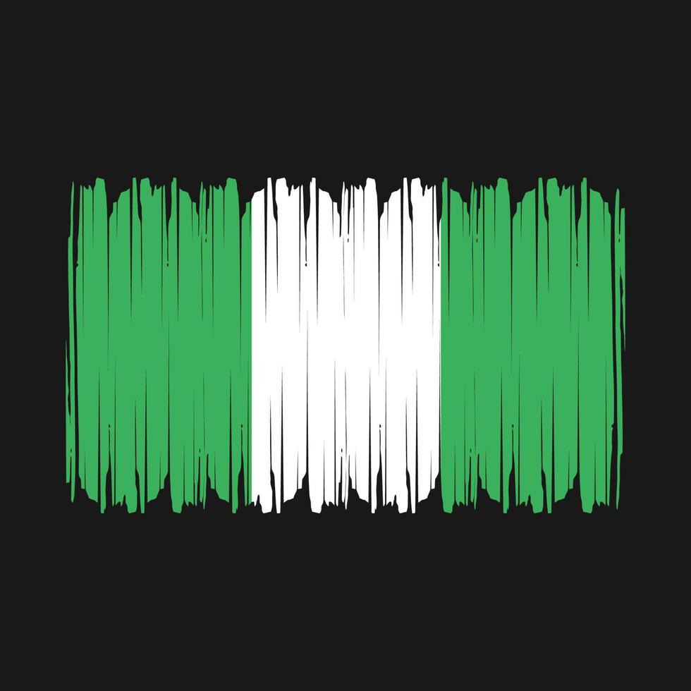 Nigeria Flag Vector