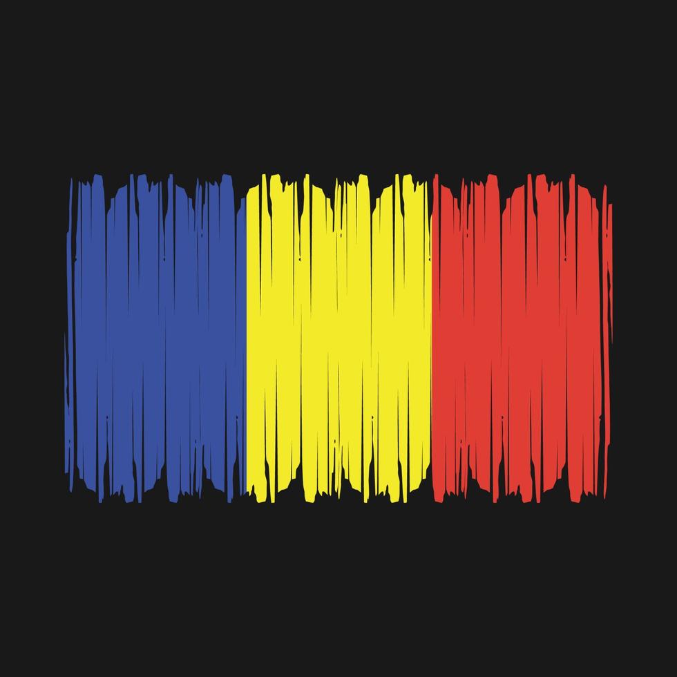 Romania Flag Vector