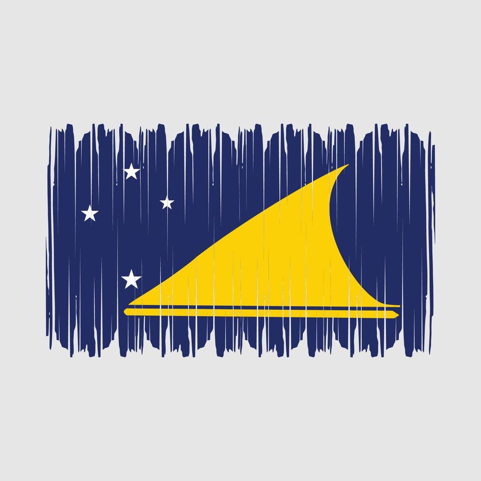 Tokelau Flag Vector