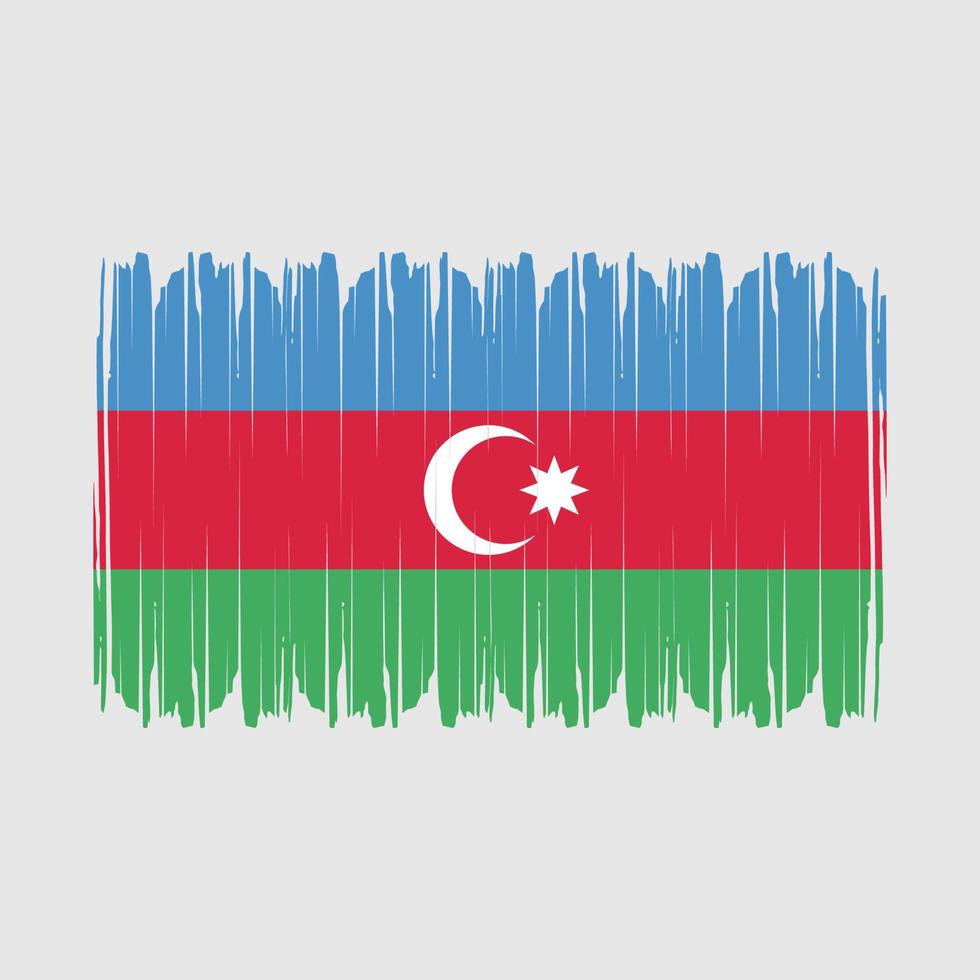 Azerbaijan Flag Vector