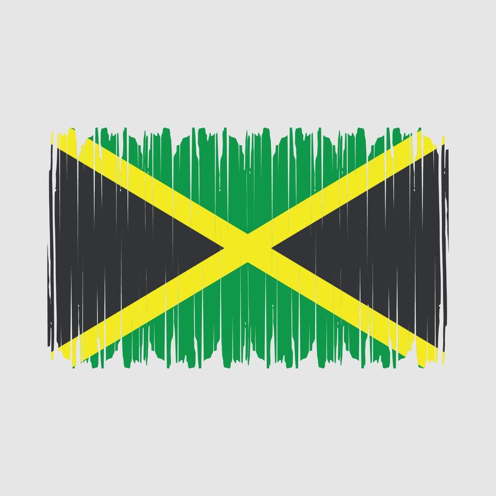 Jamaica Flag Vector