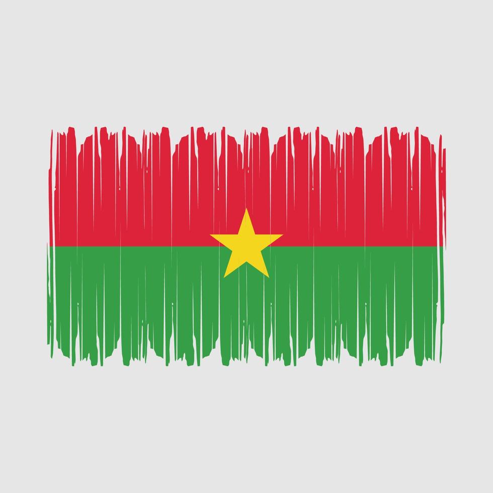 Burkina Faso Flag Vector