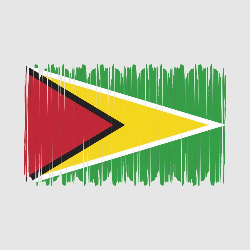 Guyana Flag Vector