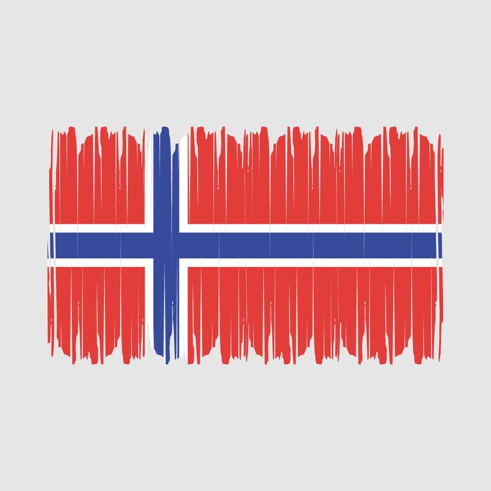 Norway Flag Vector