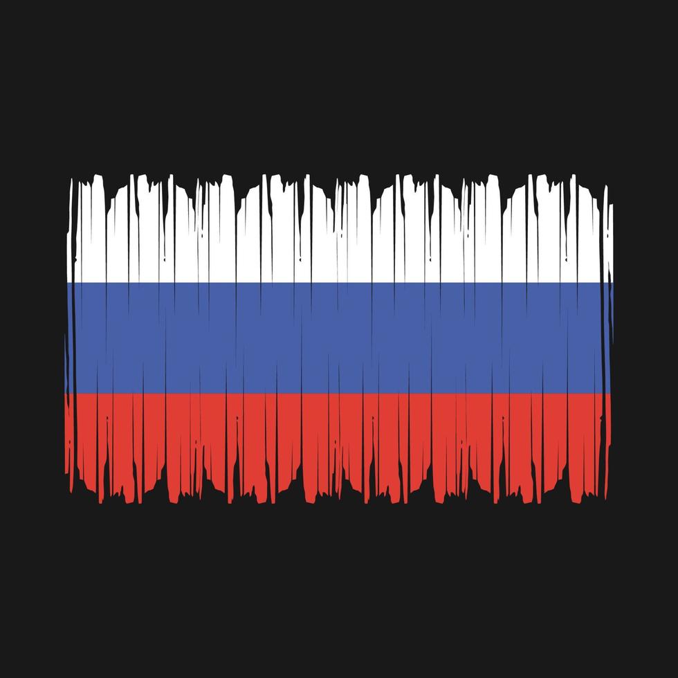 Russia Flag Vector