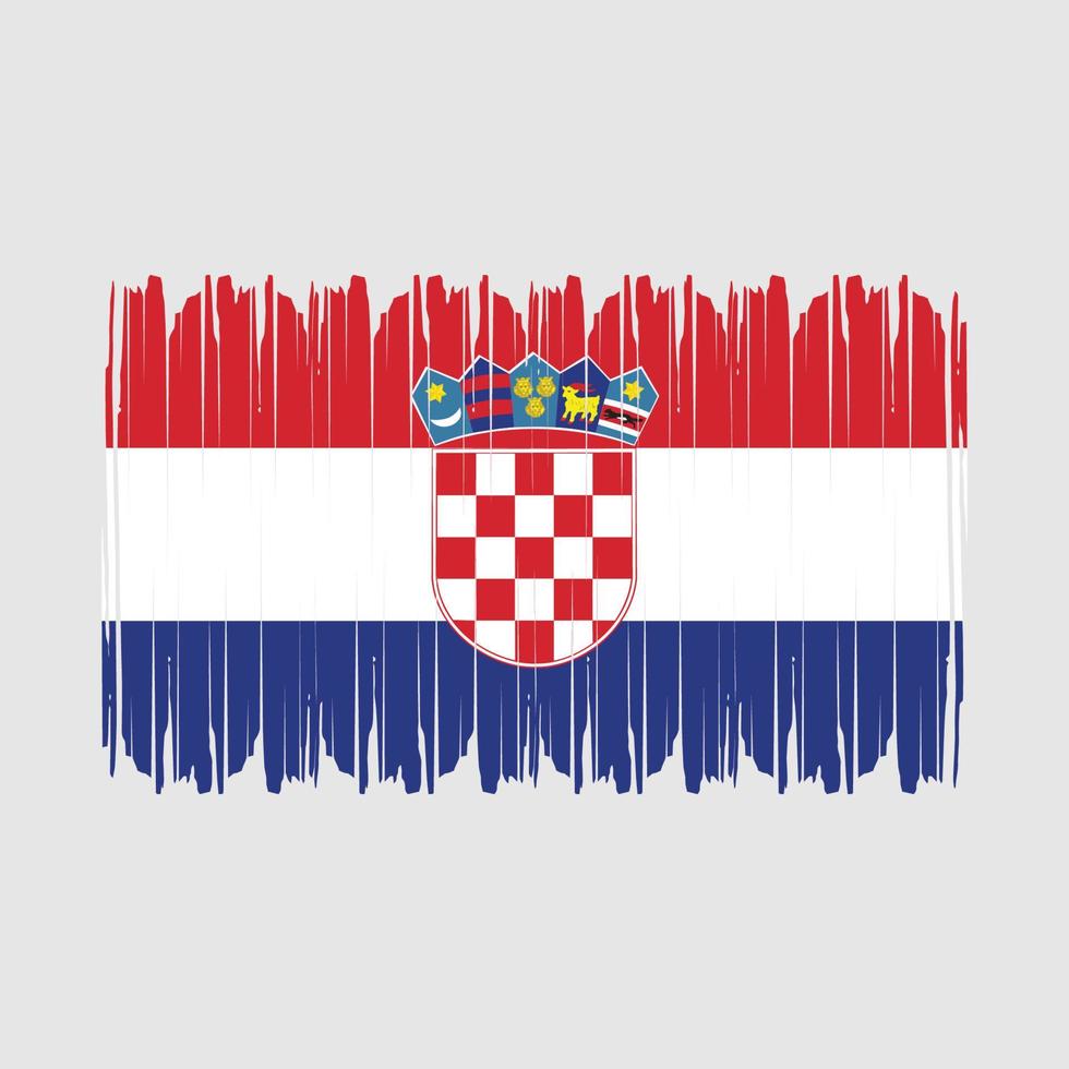 Croatia Flag Vector