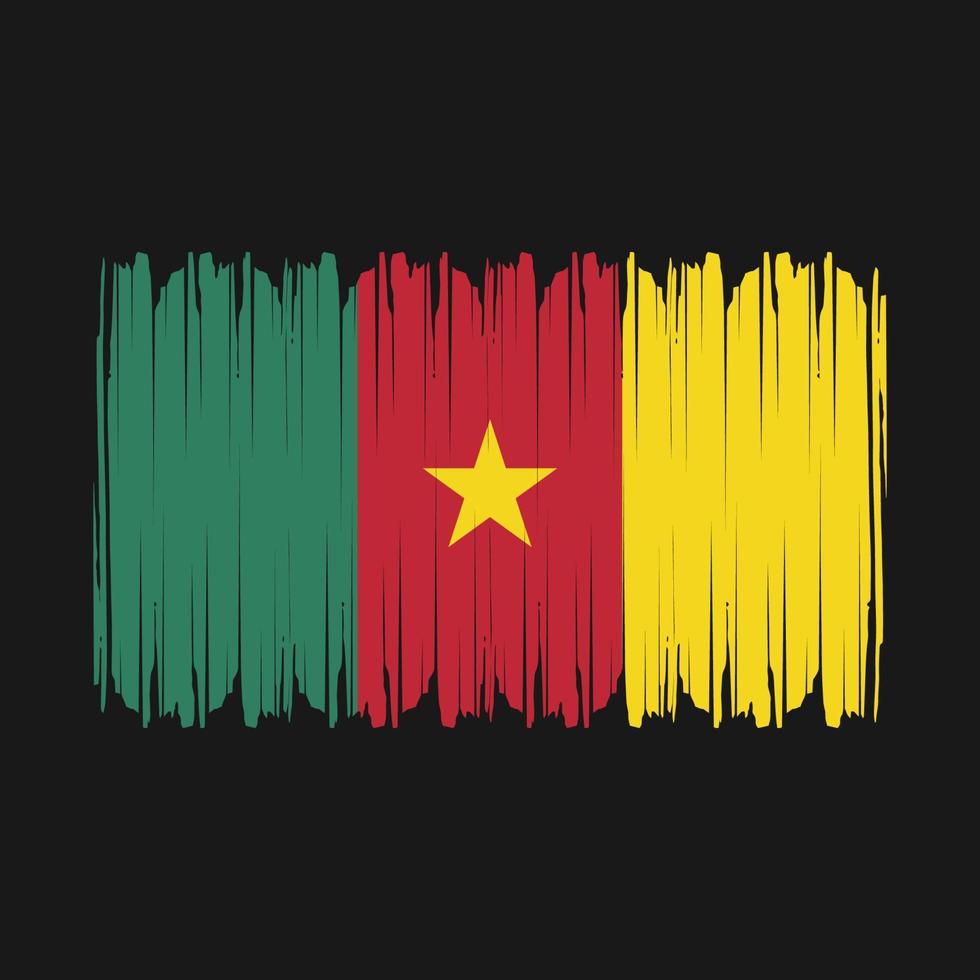 Cameroon Flag Vector